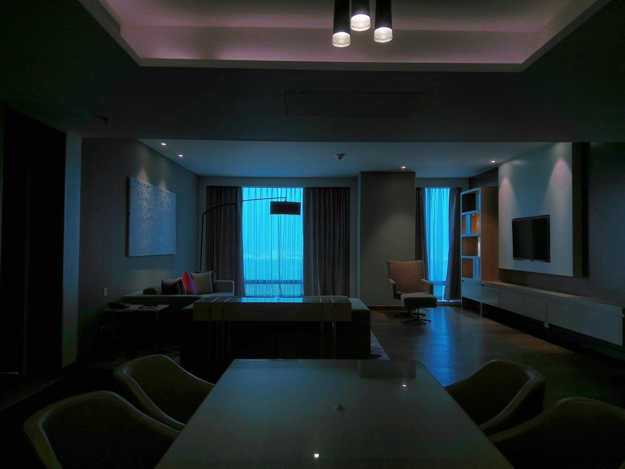 Marriott Executive Apartments Hyderabad Bagian luar foto